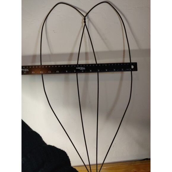 Vintage Looped Offset Wooden Handle Rug Beater ~ 12x30" - Picture 7 of 7